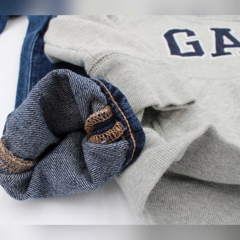 GAP Kids Size 4 Outfit – Slim Jeans & Matching Hoodie - Picture 4 of 5